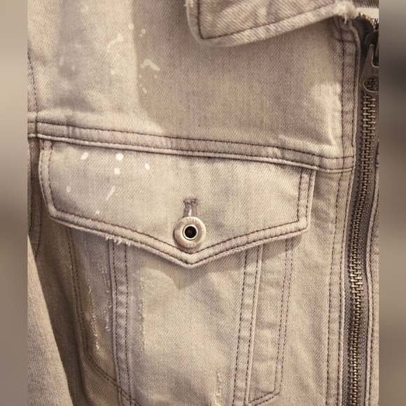 G-Star 3301 STUDS ZIP SLIM JACKET - Picture 8 of 15